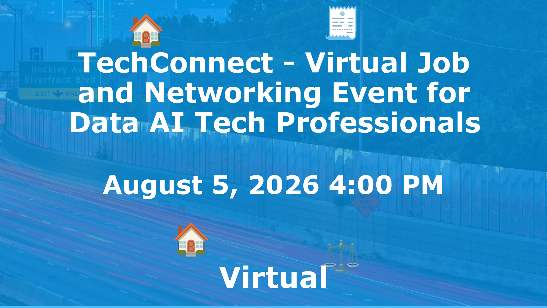 TechConnect - Virtual Job and Networking Event for Data AI Tech Professionals event image